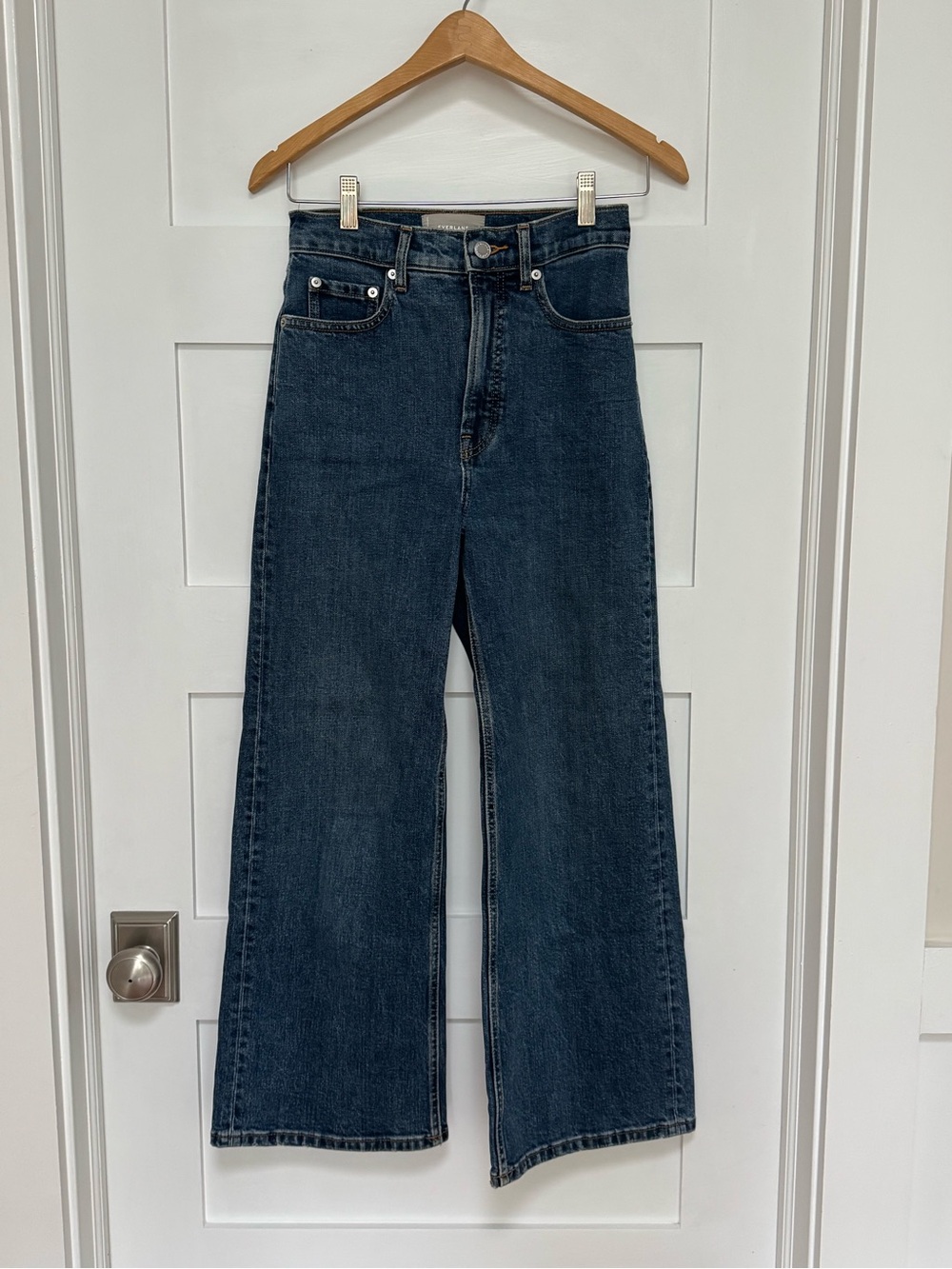 Everlane “Way High Sailor” Wide-Leg Jeans